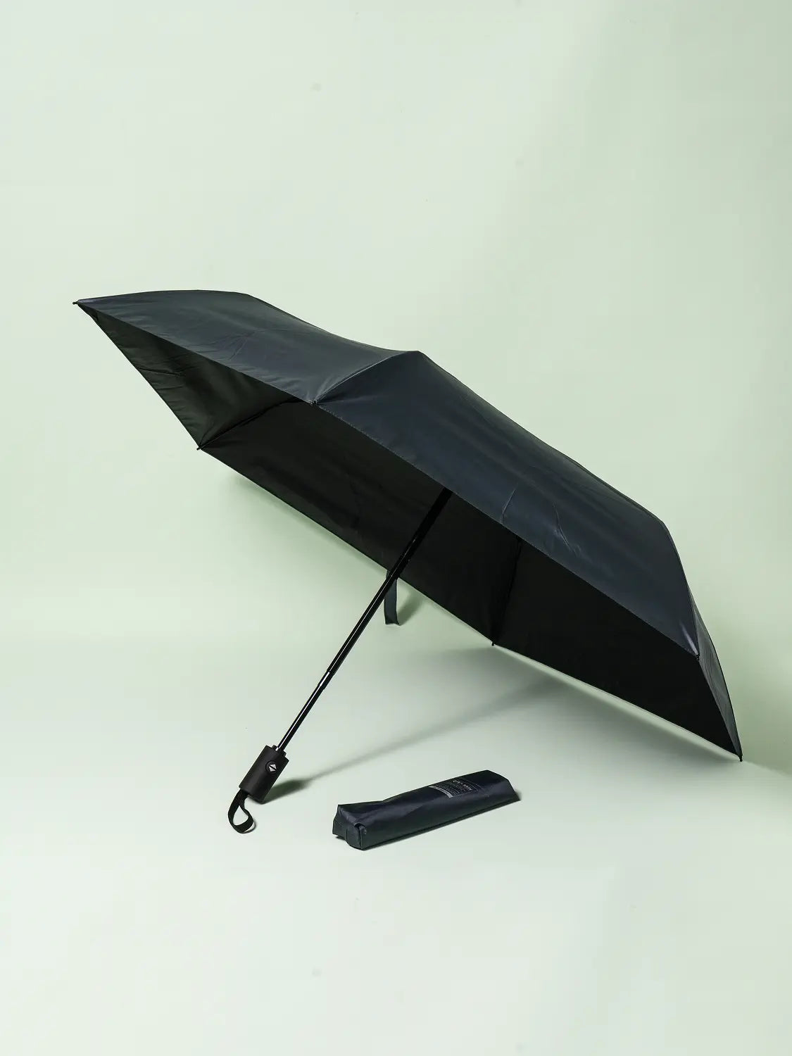 [DAISO] Fully Automatic Lettering Pouch 3-Section Folding Umbrella 54 cm / [UV 최대 99% 차단] 완전 자동 레터링 파우치 3단 우양산 6K 54 cm