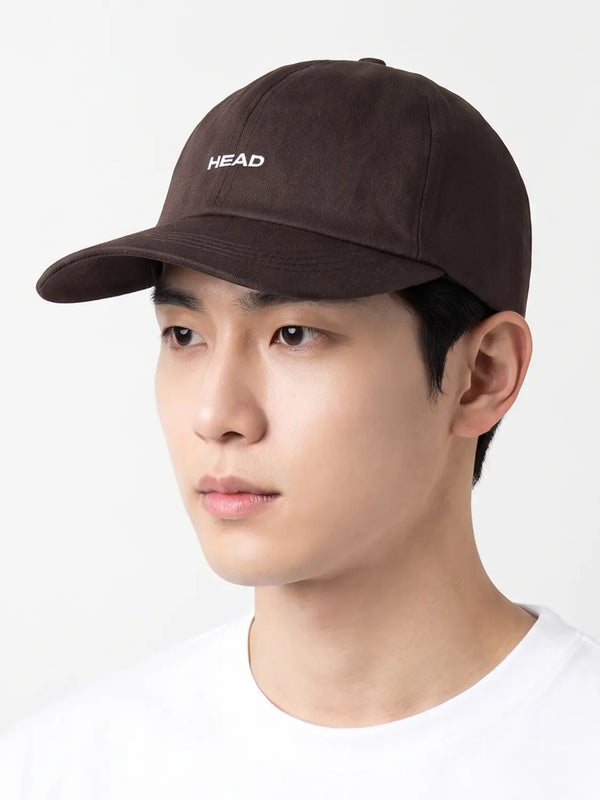 [DAISO] HEAD Basic Ball Cap Brown / HEAD 베이직 볼캡 브라운