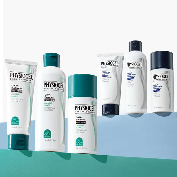 [physiogel] Physiogel for Men Special Set (4 Types) / 피지오겔 포맨 기획 4종 (DMT 플루이드/DMT크림/시카 플루이드/시카 크림)