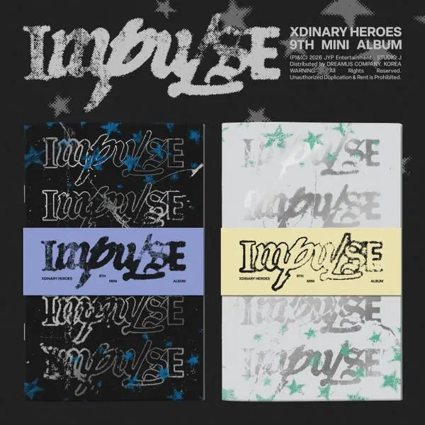 [Xdinary Heroes] Xdinary Heroes - 9th Mini Album [IMPULSE] (Random Ver.)