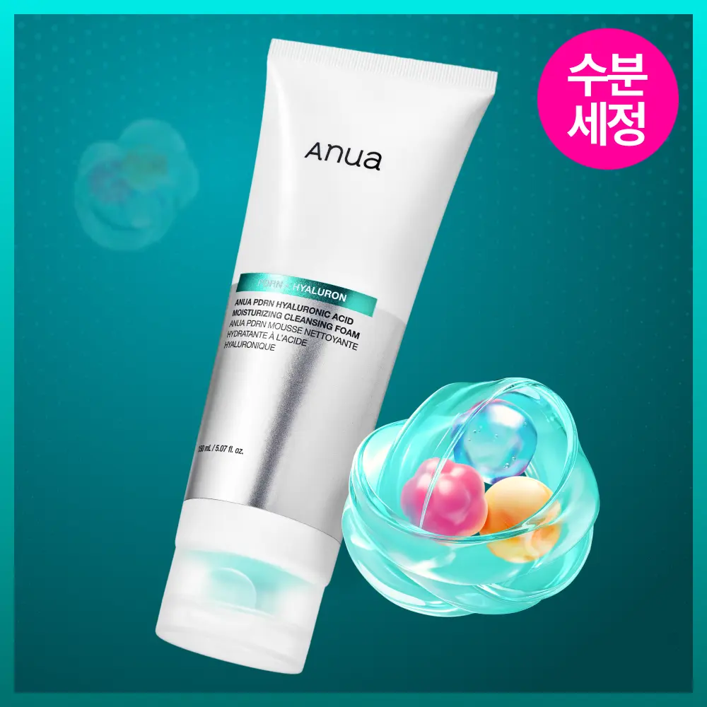 [Anua] Anua PDRN Hyaluronic Acid Hydrating Cleansing Foam 150ml / [수지pick/수분촉촉] 아누아 피디알엔 히알루론산 수분 클렌징폼 150ml