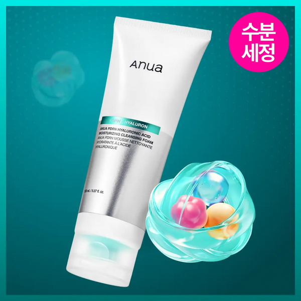[Anua] Anua PDRN Hyaluronic Acid Hydrating Cleansing Foam 150ml / [수지pick/수분촉촉] 아누아 피디알엔 히알루론산 수분 클렌징폼 150ml