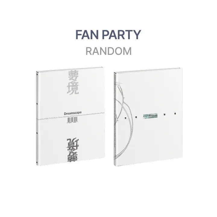 [SEVENTEEN] [FAN PARTY] 정한X조슈아 1st Mini Album ‘DREAMSCAPE’ (Random)