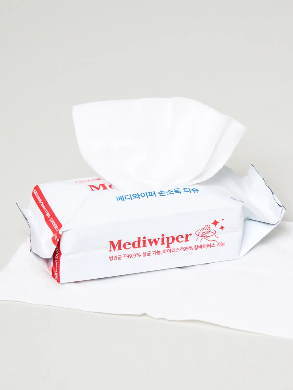 [DAISO] Mediwiper Sterilizing Disinfectant Wipes, 9 sheets x 6 packs / 메디와이퍼 살균 소독 티슈 9매 X 6개입