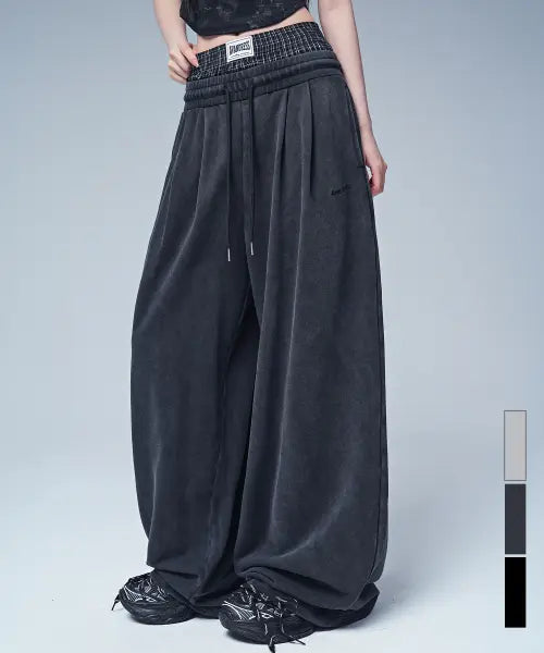 [AVANDRESS] 88 Double Tuck Relax Sagging Pants_3COL / 88 더블 턱 릴렉스 새깅 팬츠_3COL