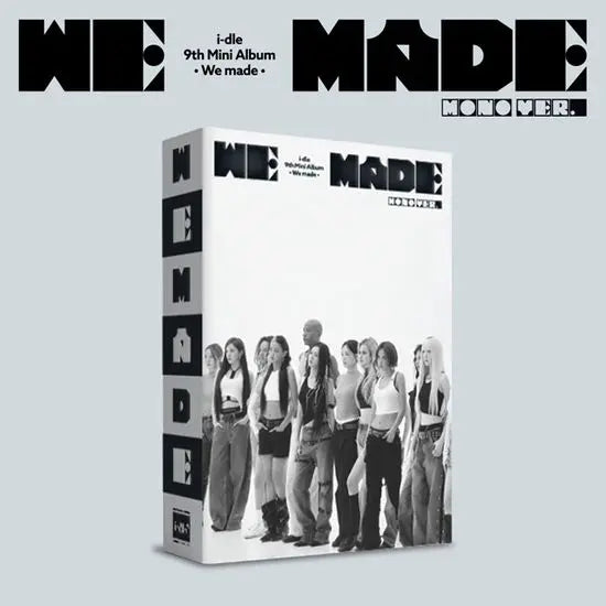 [K-Pop] We Made Mini 9th Album [Mono Ver.] / WE MADE [미니 9집] [MONO VER]