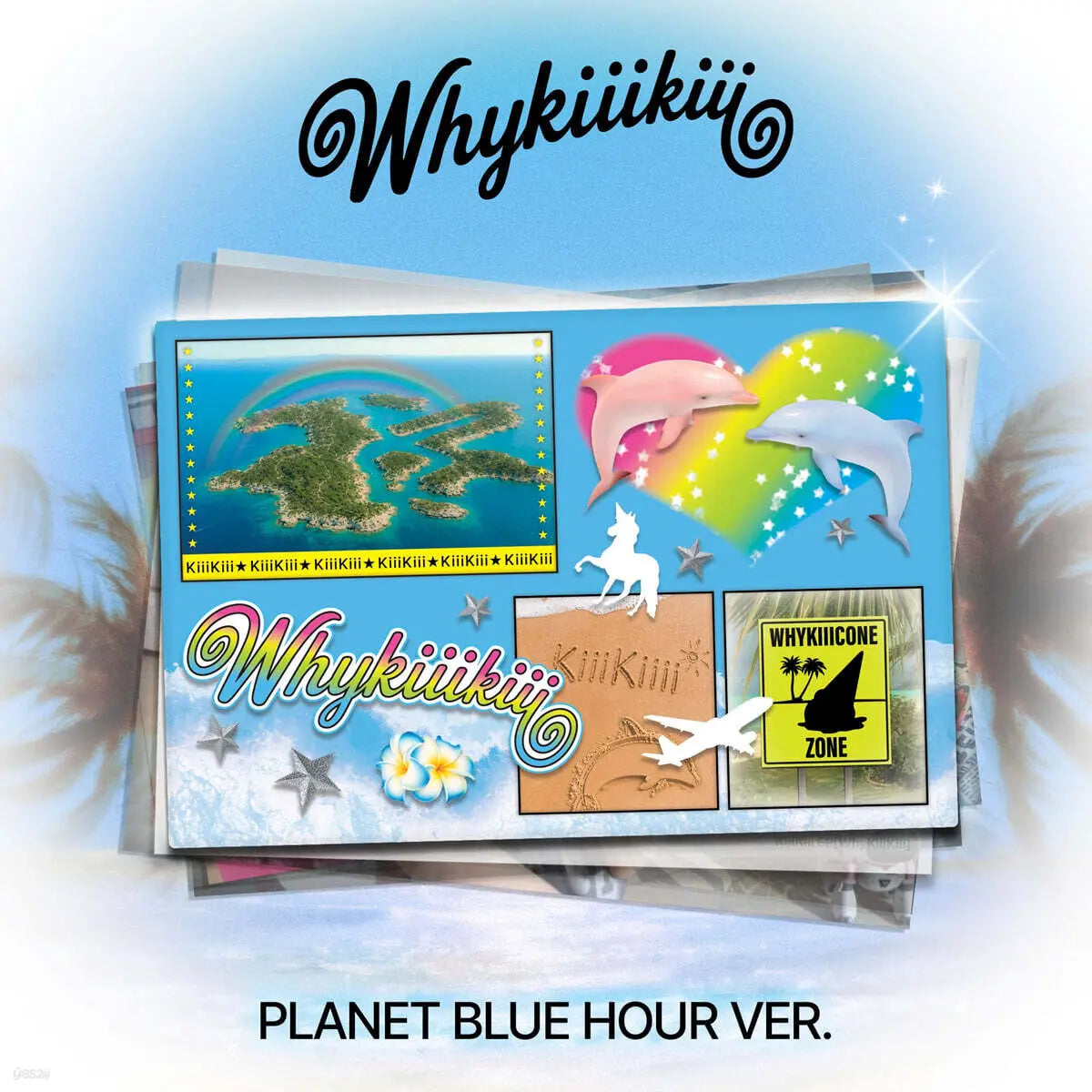 [Kiki] KiiiKiii (키키) - EP : WhyKiiiKiii [PLANET BLUE HOUR VER.]