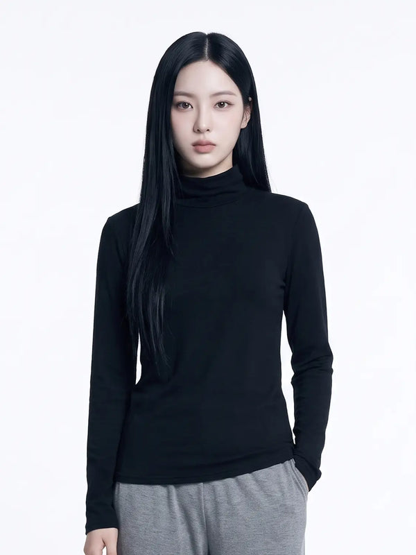 [DAISO] Easy Warm Women's Turtleneck Long Sleeve L / 이지웜 여성용 터틀넥 긴팔 L