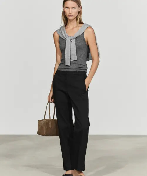 [MASSIMO DUTTI] Stretch Straight Fit Pants / 스트레치 스트레이트핏 팬츠