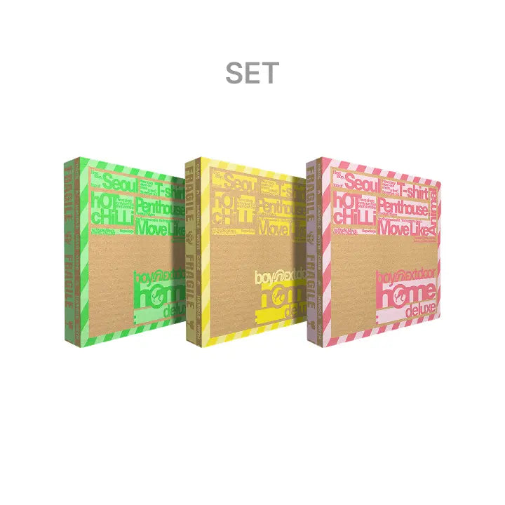 [BOYNEXTDOOR] 1st Studio Album Repackage [HOME: DELUXE] (Set)