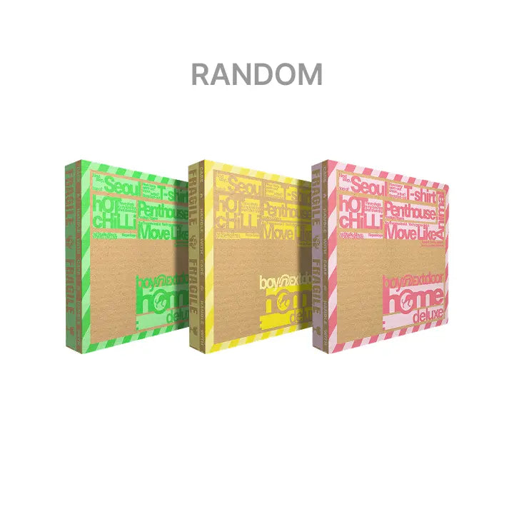 [BOYNEXTDOOR] 1st Studio Album Repackage [HOME: DELUXE] (Random)