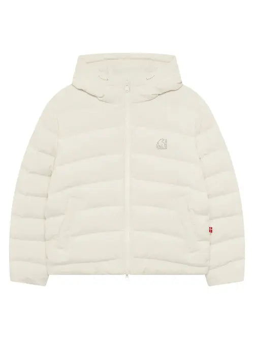 [NORDISK] BAIRE Hooded Lightweight Crystal Down Jacket - W_Off White / 바이레 후드 경량 크리스탈 다운 자켓 - W_Off White
