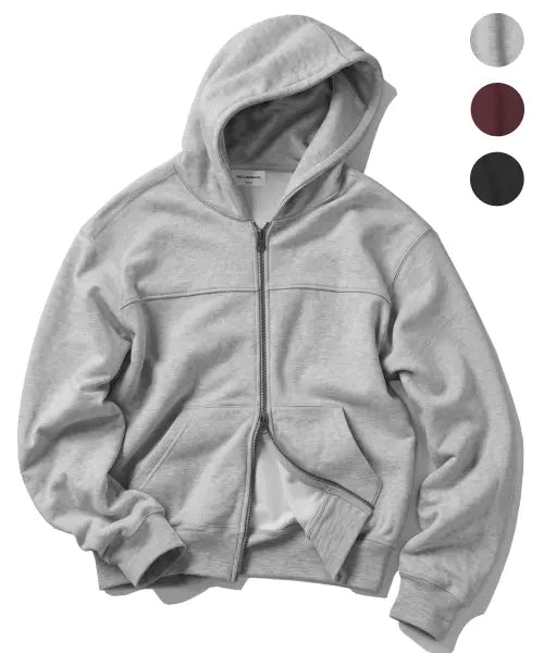 [FILLUMINATE] Seam Panel Hood Zip-Up-3Color / 심 패널 후드 집업-3Color