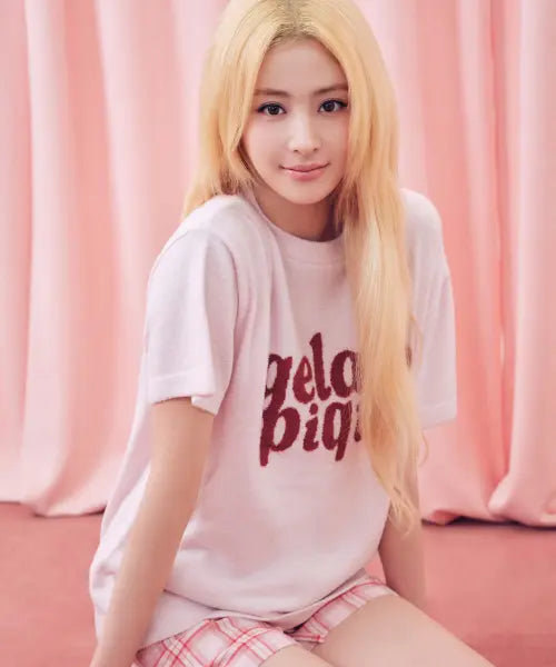 [GELATO PIQUE] SMOOTHIE Logo Jacquard Short Sleeve Pullover / SMOOTHIE 로고 자카드 반소매 풀오버 PWNT264021