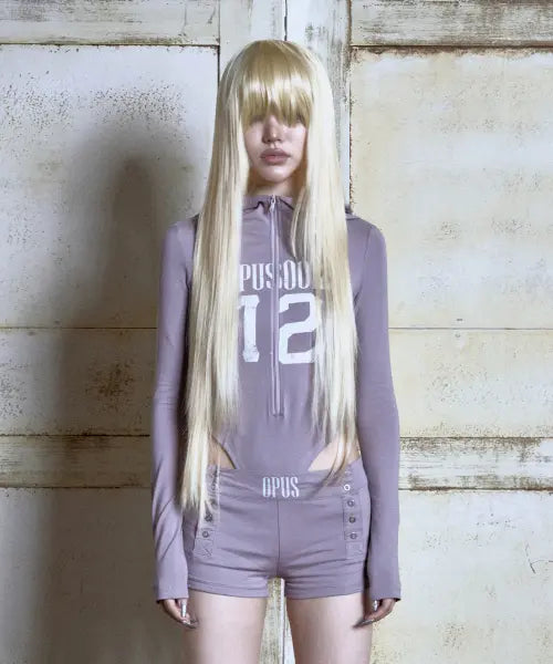 [OPUS 0012] Op. 07 Pitstop Bodysuit L/Purple