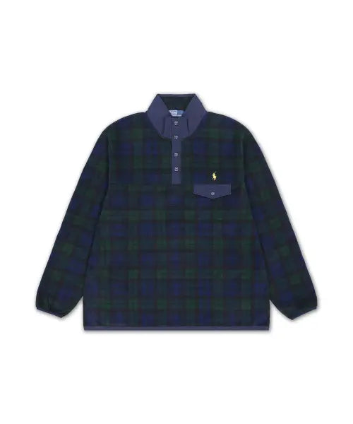 [POLO RALPH LAUREN] KNIT-PULLOVER-SWEATSHIRT MAGIC POLY FLEECE-BLACK / 리미티드 에디션 릴렉스핏 플리스 풀오버-블랙