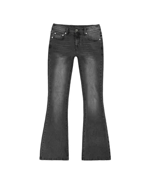 [PASION] Raven Fringe Bootcut Pants_Black / 레이븐 프린지 부츠컷 팬츠_블랙 Raven Fringe Bootcut Pants_Black