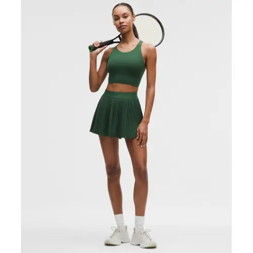 [LULULEMON] Replicate High-Rise Pleated Tennis Skirt IVYG / 리플리트 하이라이즈 플리티드 테니스 스커트  IVYG