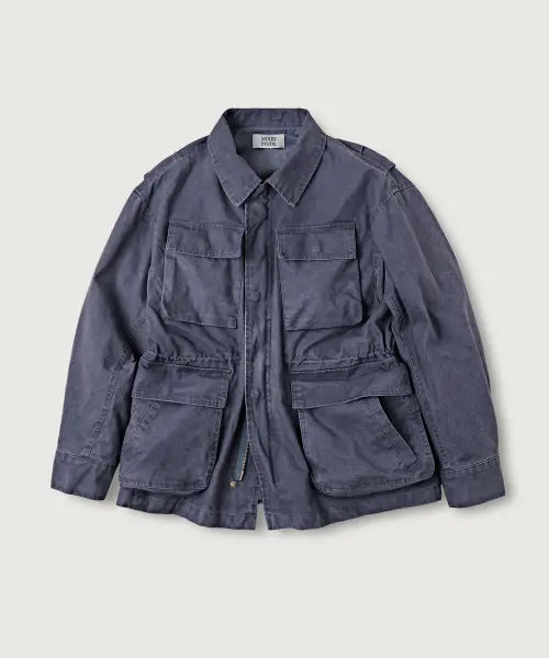 [MOOD INSIDE WOMAN] (woman) M-65 Washed Field Jacket_Dusty Purple / (woman) M-65 워시드 필드 자켓_Dusty Purple