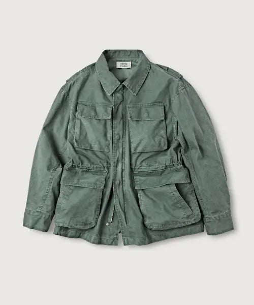[MOOD INSIDE WOMAN] (woman) M-65 Washed Field Jacket_Khaki / (woman) M-65 워시드 필드 자켓_Khaki