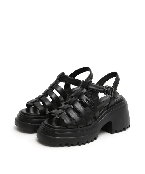 [MAC MOC] Chukk Fisherman Strap Platform Sandals (8.5cm) / Chukk 척 플랫폼 피셔맨 스트랩 샌들_2colors (8.5cm)