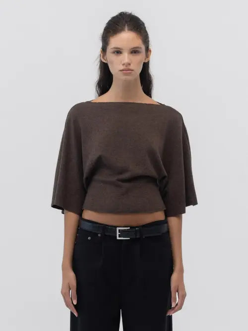 [GLOWNY] CORE MELT SLEEVE (BROWN)