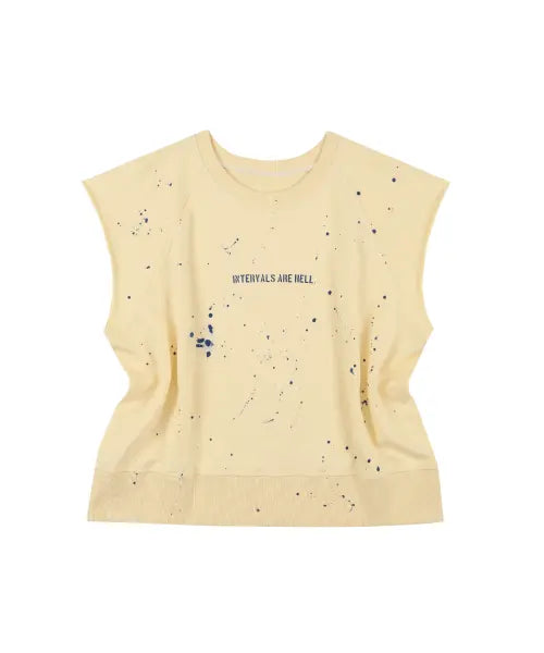 [EOU] Painted Cut-Off Sw001_YELLOW
