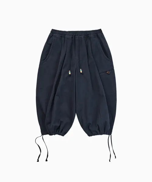 [HELLO SUNRISE] HS Balloon Easy Shorts_Navy