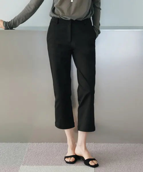 [URAGO] Classic capri pants_2colors
