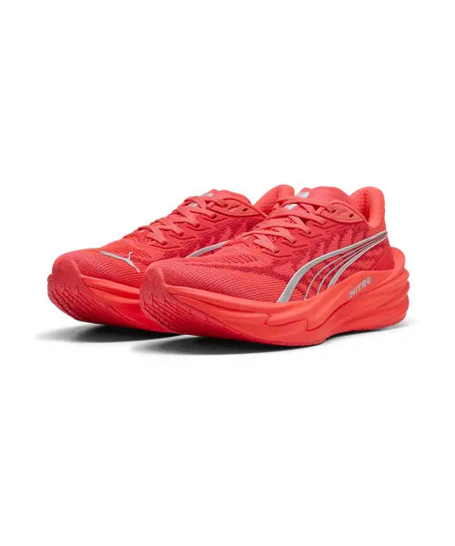 [PUMA] Deviate NITRO 4 Wns - Ultra Red-PUMA Silver / 312124-19 / 디비에이트 나이트로 4 여성 - 울트라 레드:실버 / 312124-19