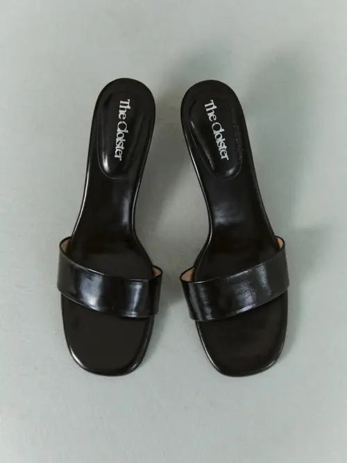 [THECLOISTER] BRIDGE KITTEN HEEL SANDAL (3 COLORS) / 브릿지 키튼 힐 샌들 (3 COLORS)