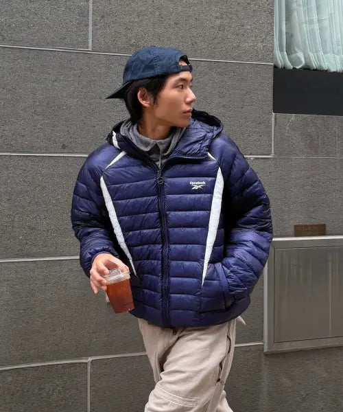 [REEBOK] DMX 150 LITE PADDING JACKET - NAVY / DMX AIR 패딩 - 벡터 네이비