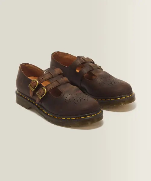 [DR.MARTENS] 8065 Mary Jane - Dark Brown Crazy Horse / 8065 메리 제인 슈즈 - 다크 브라운 크레이지 호스 / 30914201
