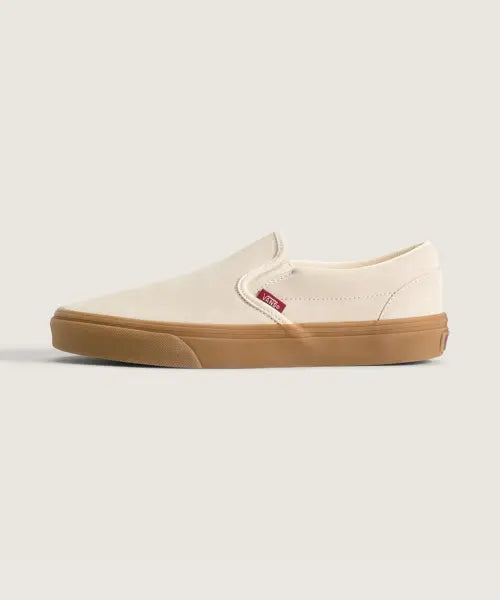 [VANS] Classic Slip-On -  CREAM/BURGUNDY / 클래식 슬립 온 - 크림:버건디 / VN000Z7AI661