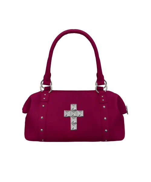 [PASION] Saint Square Study Bag_Deep Pink / 세인트 스퀘어 스터디 백_딥 핑크 Saint Square Study Bag_Deep Pink