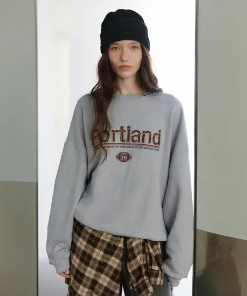 [URAGO] Portland overfit sweatshirt_3colors