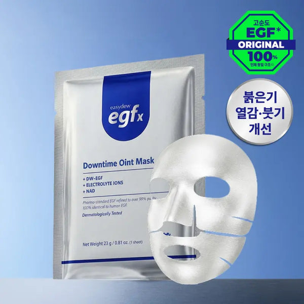 [easydew] Easydew EGFx Downtime Ointment Mask 4 Sheets (+1 Sheet) / [10월올영픽/한정기획]이지듀 EGFx 다운타임 오인트 마스크 4매 기획 (+1매)