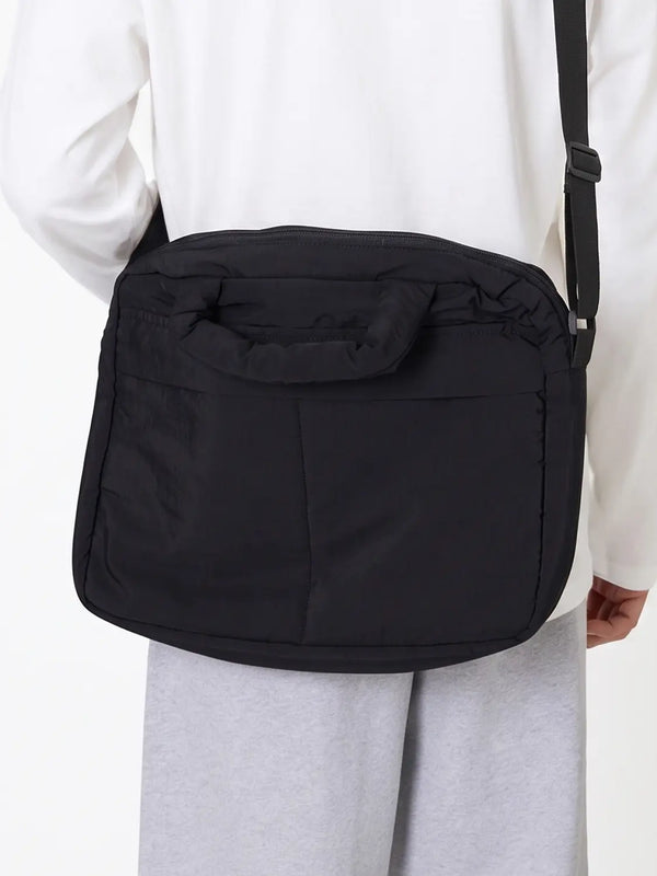 [DAISO] Multi-Pocket Padded Briefcase / 멀티 포켓 패딩 서류 가방