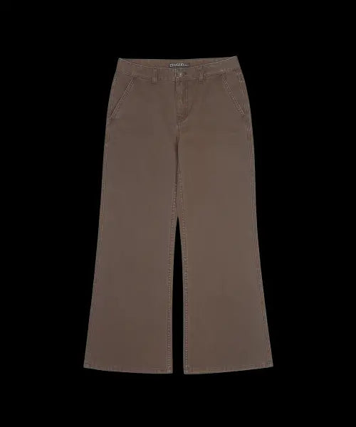 [COYSEIO 038] 038 COTTON BOOTCUT PANTS BROWN