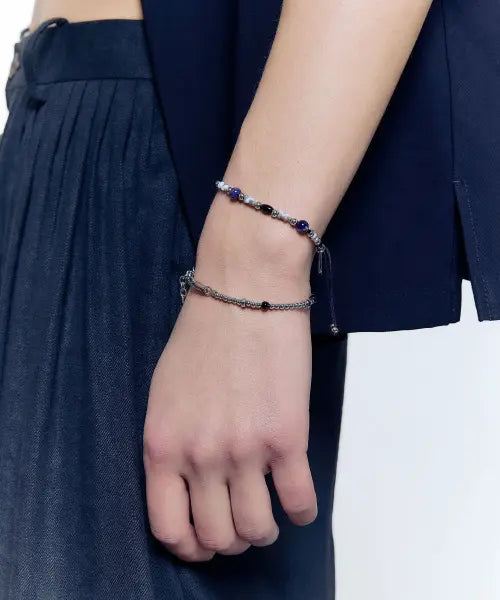 [KINDOF] Shore Beads Bracelet Mix / 쇼어 비드팔찌_믹스 Shore Beads bracelet_Mix