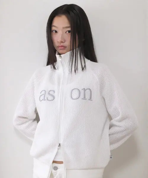 [ASON] SOI Zip-Up / White (Summer Ver.)
