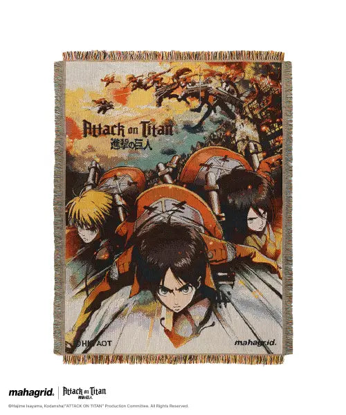 [MAHAGRID] [ATTACK ON TITAN] ATTACK ON TITAN BLANKET MULTI2(MG2GMMAB60T) / [진격의거인] ATTACK ON TITAN BLANKET MULTI2(MG2GMMAB60T)