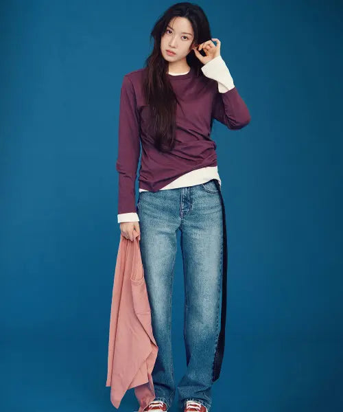 [GIORDANO] Denim Straight Pants / 데님 스트레이트 팬츠 416934 [3color]