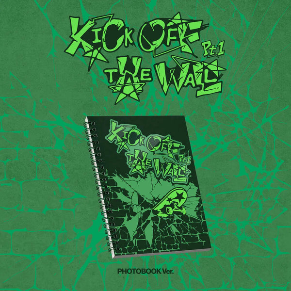 [KickFlip] KickFlip - Mini 5th Album: KICK OFF THE WALL Pt.1 (Photobook Ver.) / 킥플립 (KickFlip) - 미니 5집 : KICK OFF THE WALL Pt.1 [PHOTOBOOK Ver.]