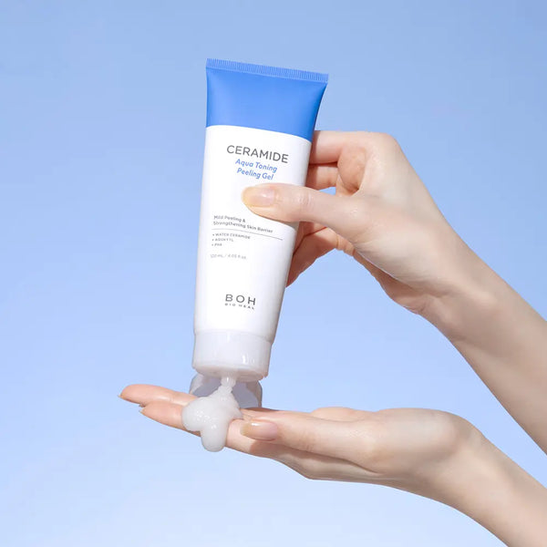 [BOH] Bioheal Boh Ceramide Aqua Toning Peeling Gel 120mL (+60mL Special Set) / [저자극필링젤] 바이오힐 보 세라마이드 아쿠아 토닝 필링 젤 120mL 기획 (+60mL)