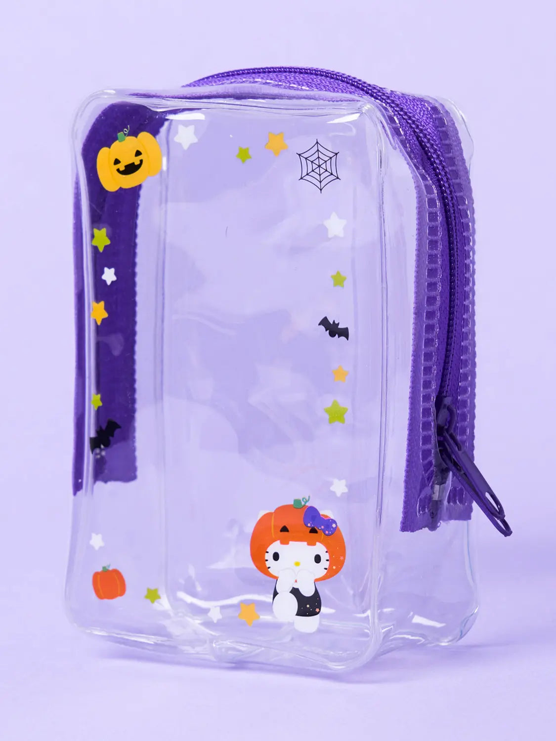 [DAISO] Hello Kitty Halloween Pouch - Purple / 할로윈 헬로키티 인형용 파우치 퍼플