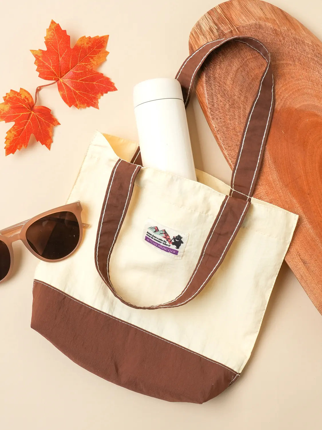 [DAISO] Autumn Mini Eco Bag / 가을이왔어요 미니 에코백