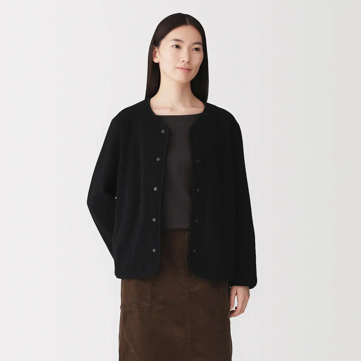 [MUJI] Recycled Fleece Cardigan / 재생 플리스 가디건