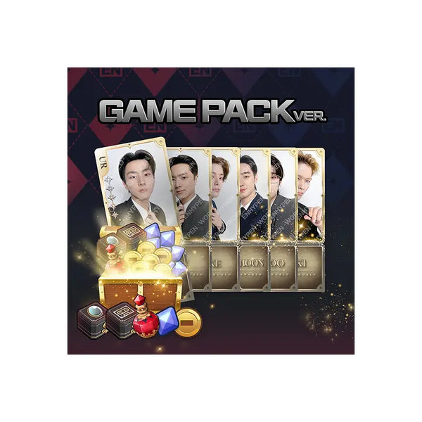 [ENHYPEN] [ENHYPEN WORLD COUPON CARD COLLECTION] NEWS ROOM GAMEPACK ver.