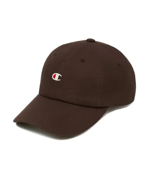 [CHAMPION] C Logo Twill Cotton Ball Cap Brown / C로고 트윌 코튼 볼캡 Brown
